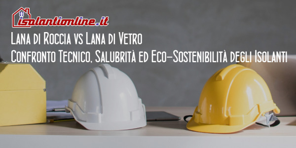 Lana di Roccia vs Lana di Vetro: Confronto Tecnico, Salubrità ed Eco-Sostenibilità degli Isolanti